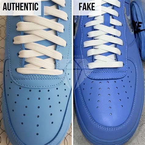 How To Spot Fake Off White Air Force 1 Low Nike Volt